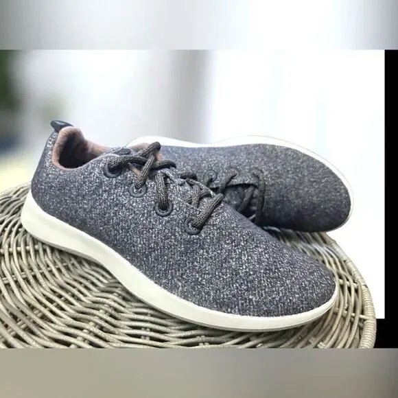 Allbirds Wool Runners Women’s US 10 Matterhorn Merino Wool Lace-Up Sneakers - Picture 13 of 15